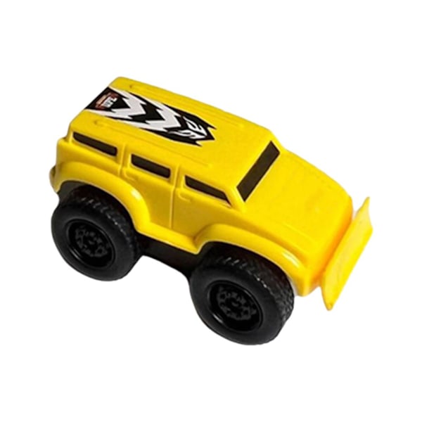 Barn Anti Gravity Väggklättrande Bil Leksaksbil Tröghet Magnetisk R9L7 yellow one-size