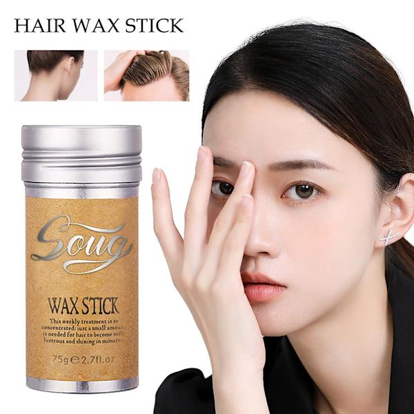 Hår Finishing Stick Head Texturizing Wax Stick Hårverktyg Vax Styling Sticks UK