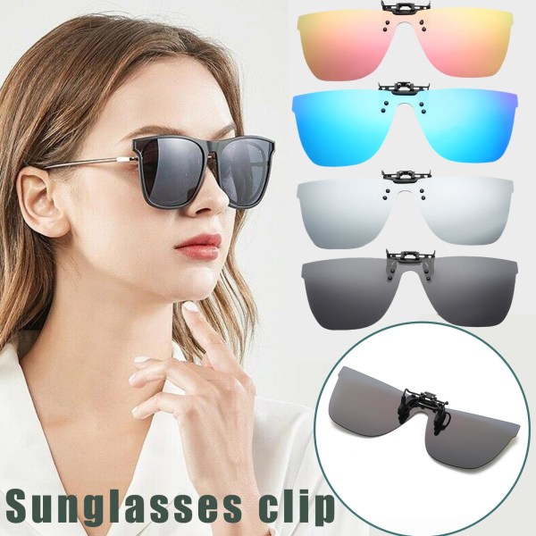 Men's Clip on Polarized Flip Up Reading Solglasögon 2022 black one-size