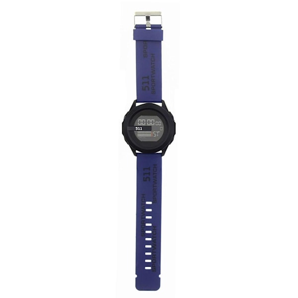 Klockor 511 Senaste Vattentäta Digitala Sport Wristwatch För Män Black One size