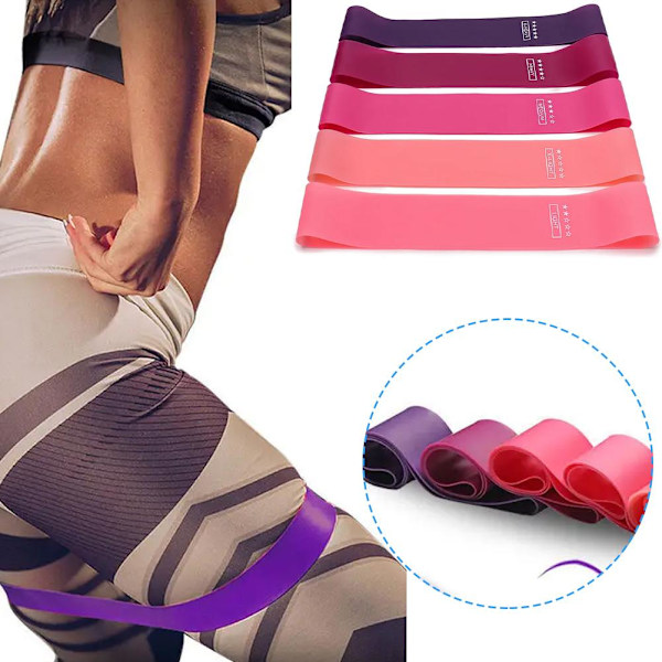 Gym med elastiska band, träningsutrustning, yogaresistans 30 bl onesize
