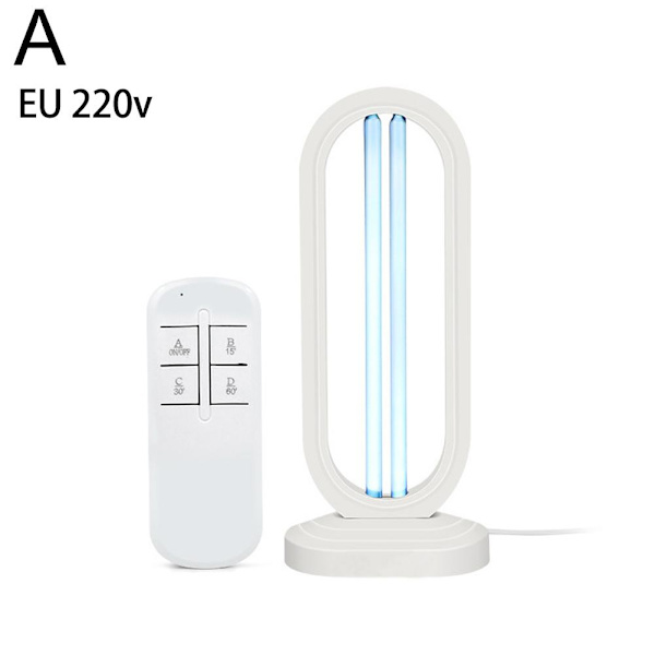 Ultraviolett Sterilisering Germicidal Lampa Ozon Desinfektion Sovrum USA white 1pcs