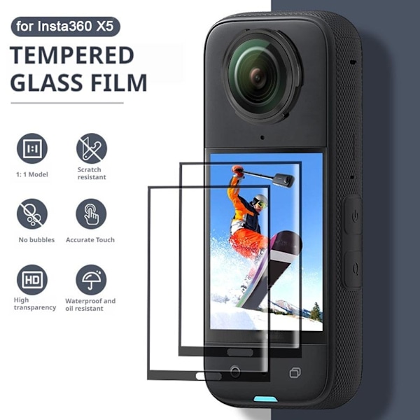 Skyddsfilm för sportkamera för Insta360 X5 Hydrogel film 1pcs