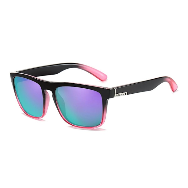 Anti-UV400 Polariserade Solglasögon För Män Och Kvinnor UV  purple 1pcs