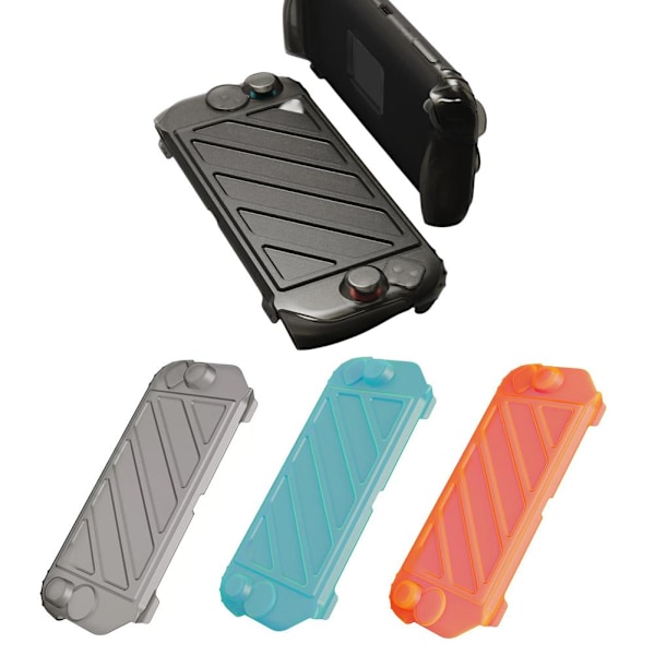 Standgrip Frontskyddspaket för Nintendo Switch 2 Skyddsfodral Ställbart Fodral Mjukt Skal T9w7 Black suit 1set