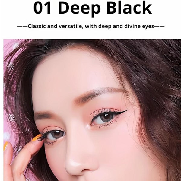 Automatisk Eyeliner Gel Penna Bra Icke-utsmetande Ögonpenna Långvarig Snabbtorkande Eyeliner Och S1y5 A03 # Mocha Brown One size