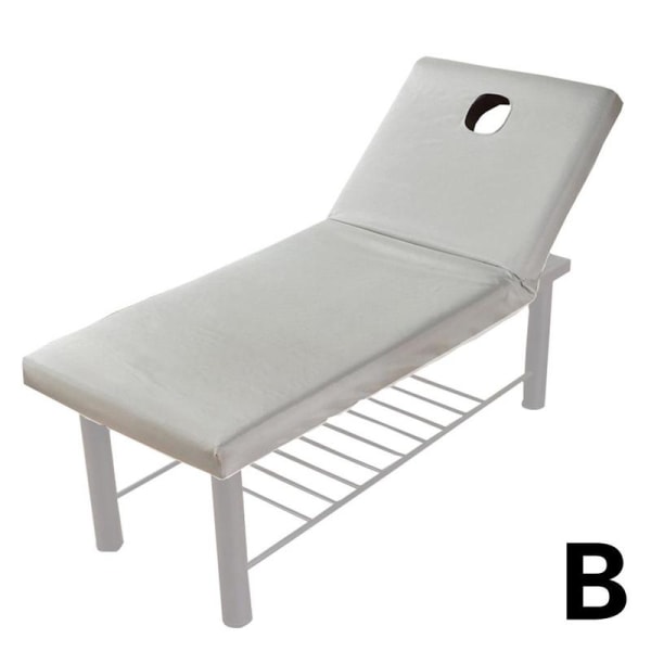 Skönhet Massagebord Cover Spa Bed Salong Soffa Elastisk Lakan Säng gray 1pcs