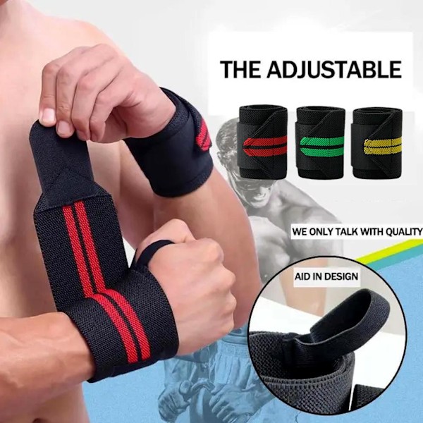 Fitness Armband Basketboll Fitness Handledslindor Kompression white onesize