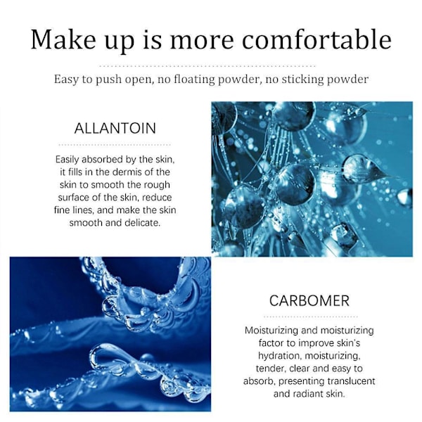 Regnbåge Trefärgad Makeup Base Full Täckning Ljusare MakeupU Trefärgad Hot S3T4