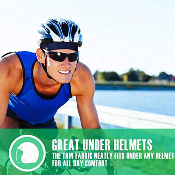 Hjälm Inner Mössa Huvudskydd Utomhus Motorsport Mössa Skull Cap Inner U4m1 black onesize