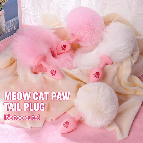 SM Silikon Kattklo Svans Bakre Gård Utveckling Träningsrekvisita✨y long pink