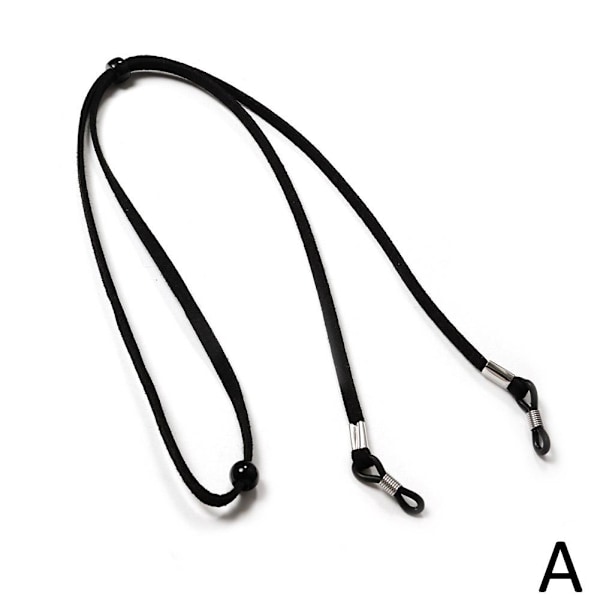 Solglasögon Snodd Rem Halsband Glasögonkedja Sladd Läsning Gl black one-size