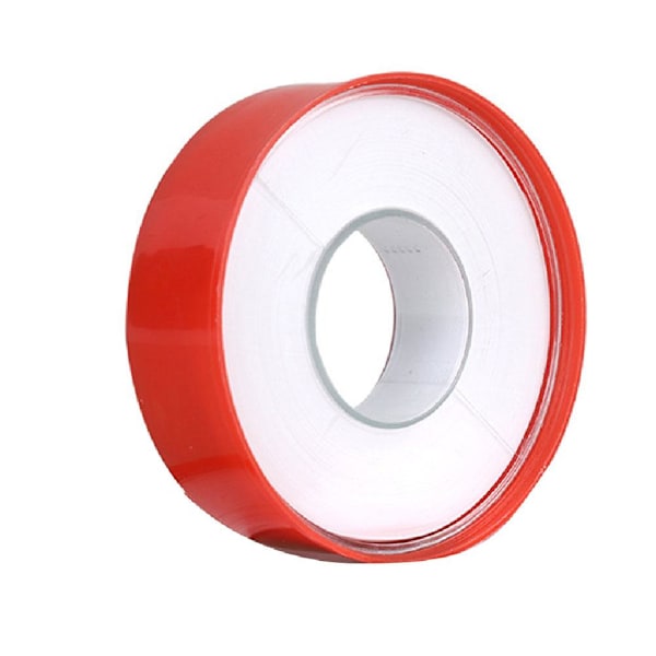 Teflontape Tätningsband PTFE Rörmokartape för Duschmunstycken och Rörgängor ∪ Red shell 20 meters 1set