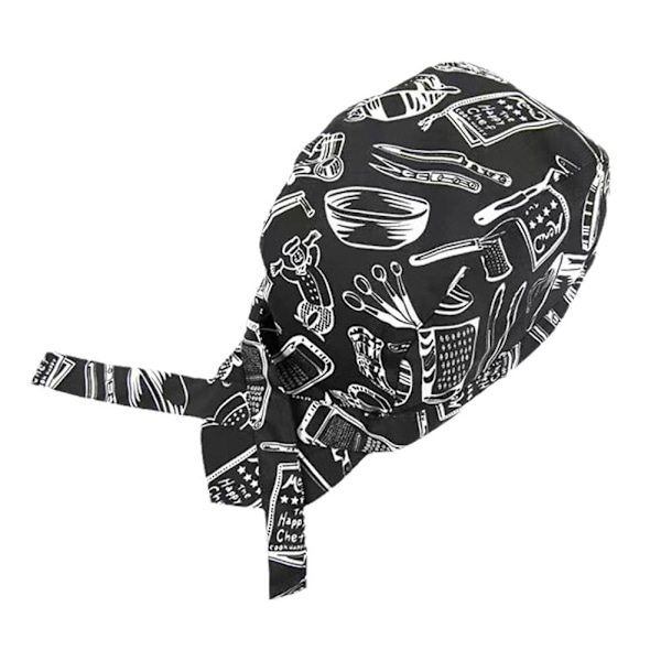 Kock Servitör Hatt Restaurang Kök Bandana Servitörer Restaurang Full Sushi Hatt Pirat Servitriser N5f4 kitchenware pattern 1pcs