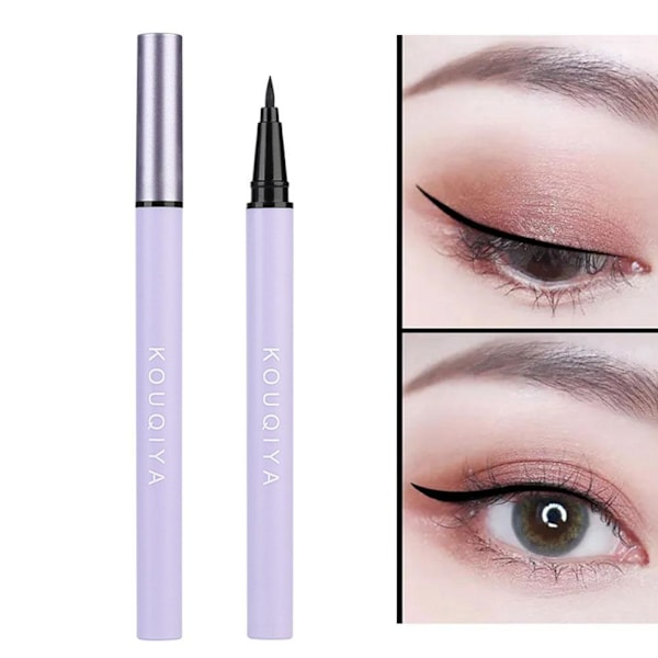 Eyeliner Svart Smidig Svettsäker Vattentät Långvarig för Nybörjare