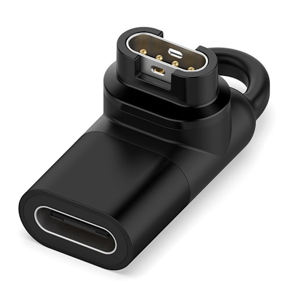 USB Type-C Laddare Adapter För Garmin Fenix 7 / 7S Epix Garmin 7X Klocka black Type-C