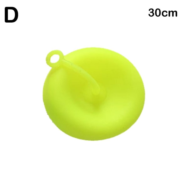 Bubbelboll Transparent Hoppbar Uppblåsbar Rolig Leksak Boll Infl yellow one-size