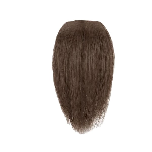 Uppgraderad Förtjockad Fluffig Hårförlängning Flerfärgad 15/25Cm Clips Osynlig Ny M4S7 Light brown25cm 1pcs