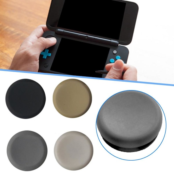 Ersättning Thumbstick Circle Pad Cap för 2DS 3DS 3DS XL gray 1pcs