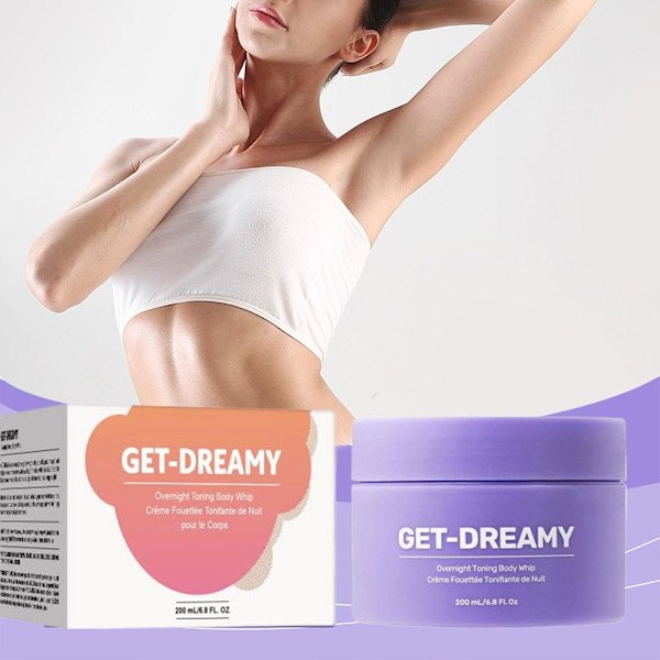 3 st GET-DREAMY Overnight Toning Body Whip 200 ml Kroppsfirm