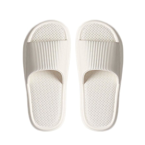 Eva Par Tjocksulade Sandaler Badrum Halkfria Utomhustofflor Sommartofflor V7r9 white 4041