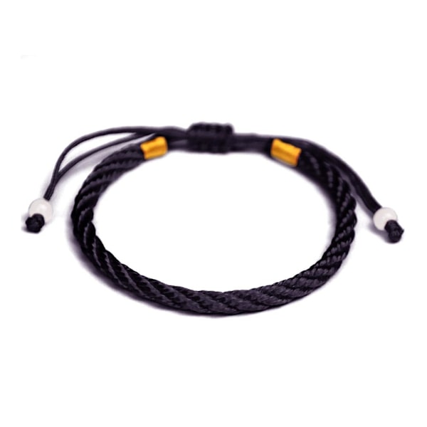 Armband Handvävt Etnisk Stil Manliga och Kvinnliga Älskares Rep Röd Födelseår D6N5 Coffee One size
