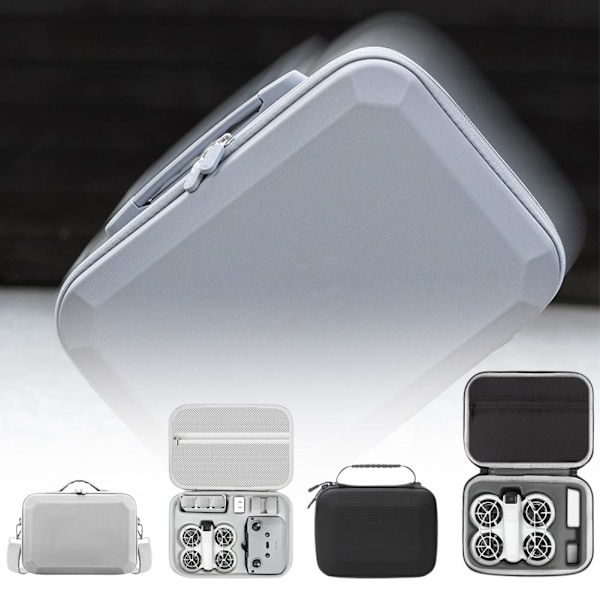 För Dji Neo Drönare Förvaringsväska Handhållen Flygkamera Tillbehör Pu Portabel Set Väska Låda N9 Grey PU material For DJI Neo