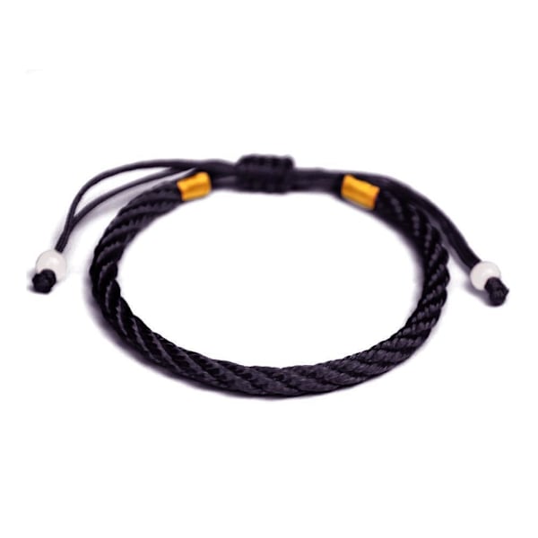 Armband Handvävt Etnisk Stil Manliga och Kvinnliga Älskares Rep Röd Födelseår D6N5 Red One size