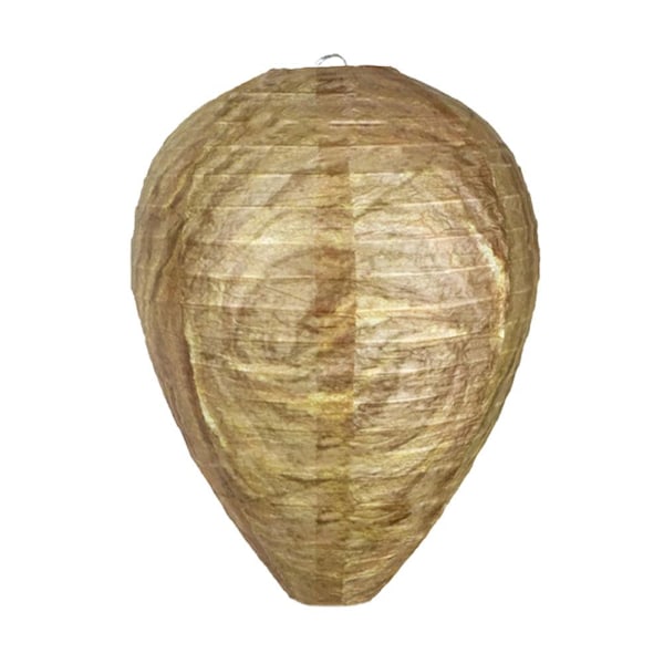 1 st Getingbo, Lockbete Hängande Falskt Getingbo Lockbete Effektivt Utomhus J2S8 Brown papery