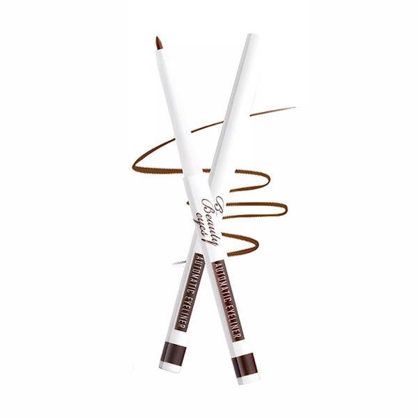 Automatisk Eyeliner Gel Penna Bra Icke-utsmetande Ögonpenna Långvarig Snabbtorkande Eyeliner Och S1y5 A03 # Mocha Brown One size