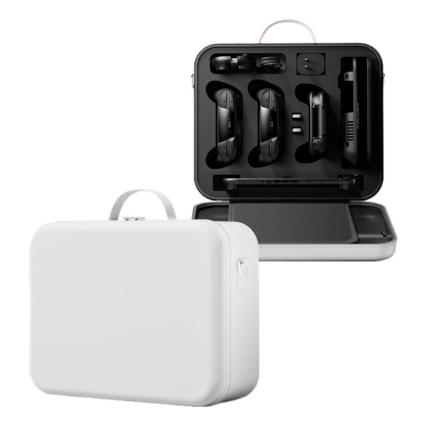 Nylonväska för Switch2 Konsol Tillbehör Förvaring Bärväska Resväska Ny U0 white Dual Pro Controller