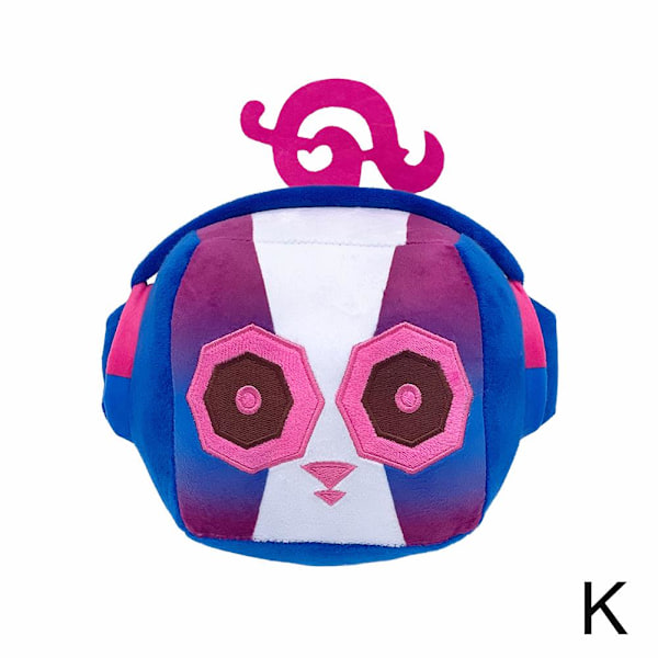Blox Fruits Plyschleksak Anime Spel Mjuk Fylld Frukt Leksak Plyschdjur Earphone monkey 1pcs