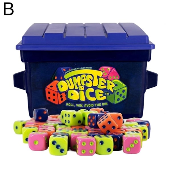 Big Discoveries Trash Dice - Snabbt Familjetärningsspel | Excit
