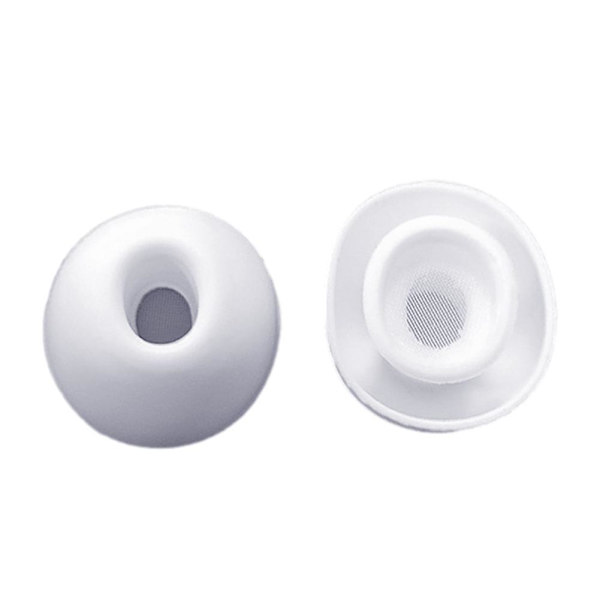 1 par hörlurskuddar Mjuka silikon Ersättningsöronproppar för AirPods ьф а △} whiteA Big