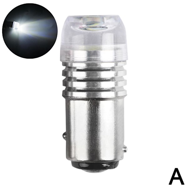 1/1156 Ba15s 1157 Bay15d Röd Stroboskoplampa 5730 12v Bakljus Blinkande Glödlampa Bromssignal Blinkers B9 1LED Red One size