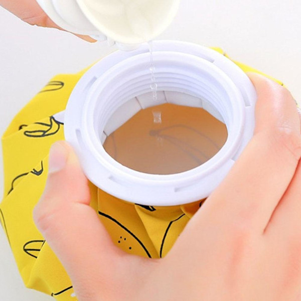 Ispåse Återanvändbar Kall och Varm Kompresspåse‘* yellow 1pcs