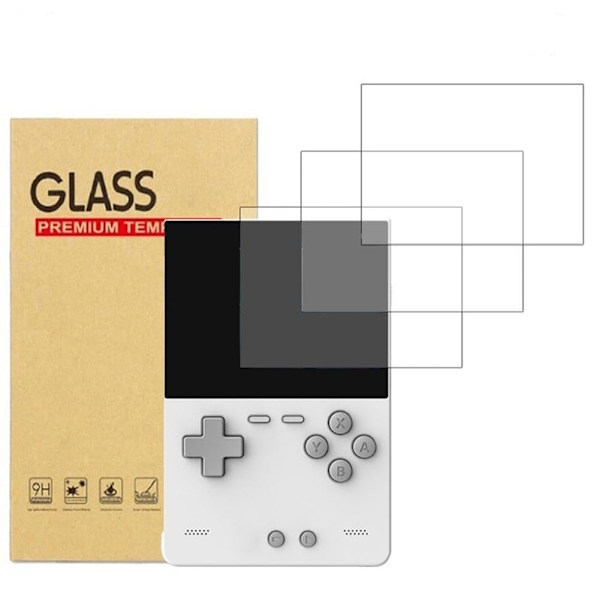 3 st Glasskyddsfilm för Trimui Brick Spelkonsol, Härdat Glasskydd for TRIMUI BRICKA 1pcs 3pcs