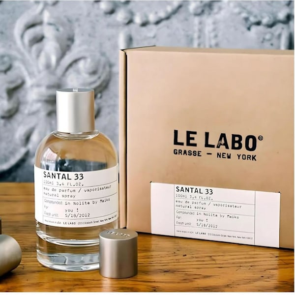 Le Labo Santal 33 Unisex EDP Träig Iris Pudrig Läder Lila Kardemumma 100ml--
