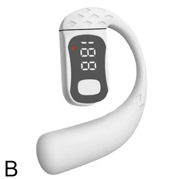 Bluetooth Headset, Trådlöst Bluetooth Hörsnäcka, V5.4 Trådlös Handsfree White 1 set