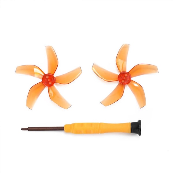 Tillbehör för obemannade flygfarkoster med 5 färgade propellrar cirkulära blad för DJI Neo K6R7 orange One pair