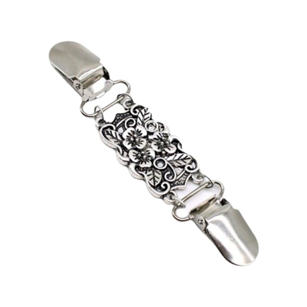 Perfekt Retro Kofta Clip Tröja Clip Kvinnor Filigran Rygg Clip Sjal Cinch Klänningar Y9j7 style4 One size