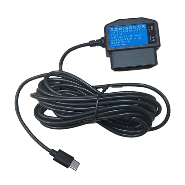24 timmars parkeringsövervakare laddare OBD till USB adapter X0G9 kabel✨y Micro USB Straight
