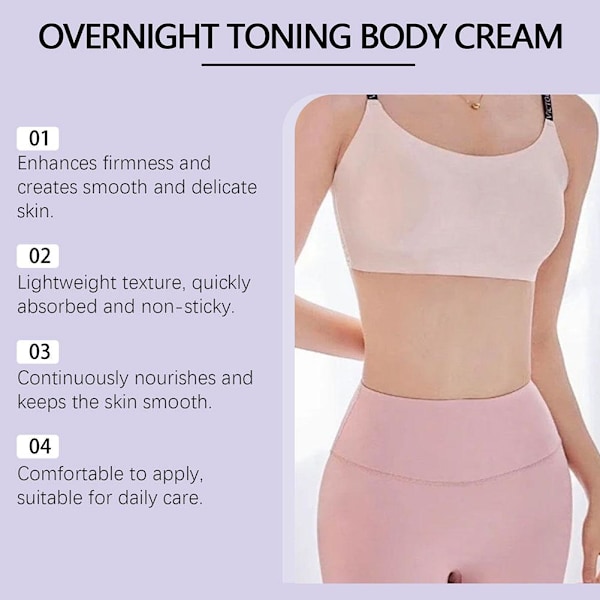 3 Maelys Get Dreamy Overnight Toning Body Whip 3.53 fl oz 100g T