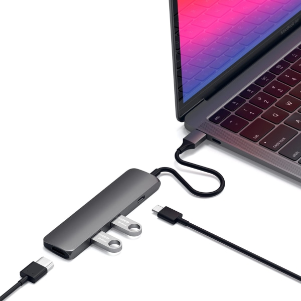 Satechi USB-C MultiPorts-adapter - Space Grey