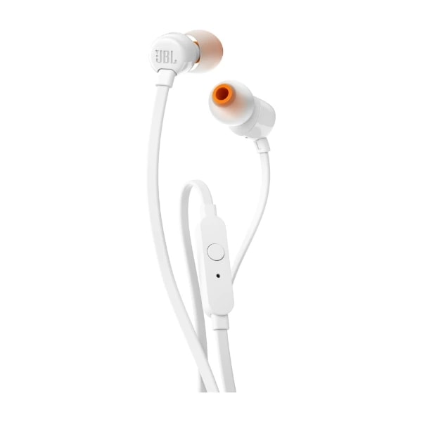 JBL Tune 110 In-Ear Hörlurar Vita