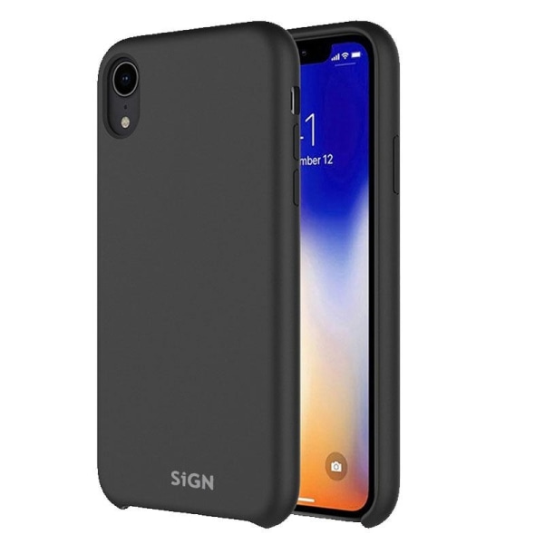 SiGN Ultra Slim Case för iPhone XS Max - Svart Svart