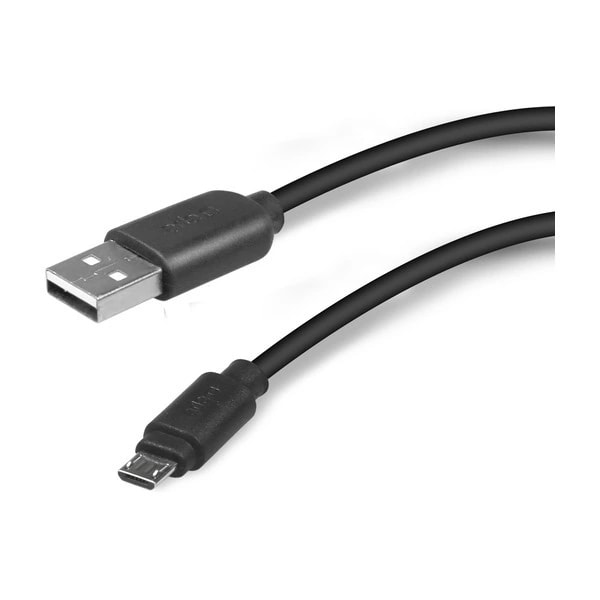 SBS Micro-USB Datakabel 1 Meter - Svart