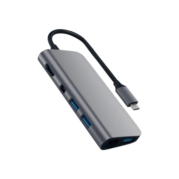 Satechi USB-C Multimedia Adapter Space Gray