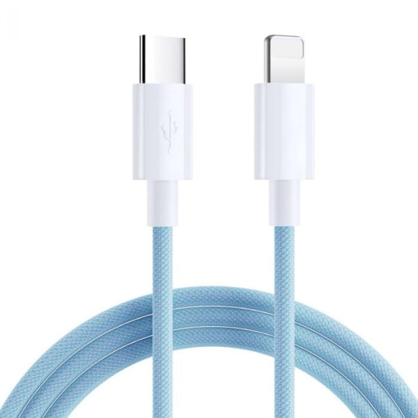 USB-C till Lightning kabel | 20W | 1m | Blå Blå