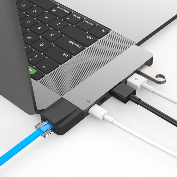 HyperDrive NET USB-C Hub Mini-dockningsenhet